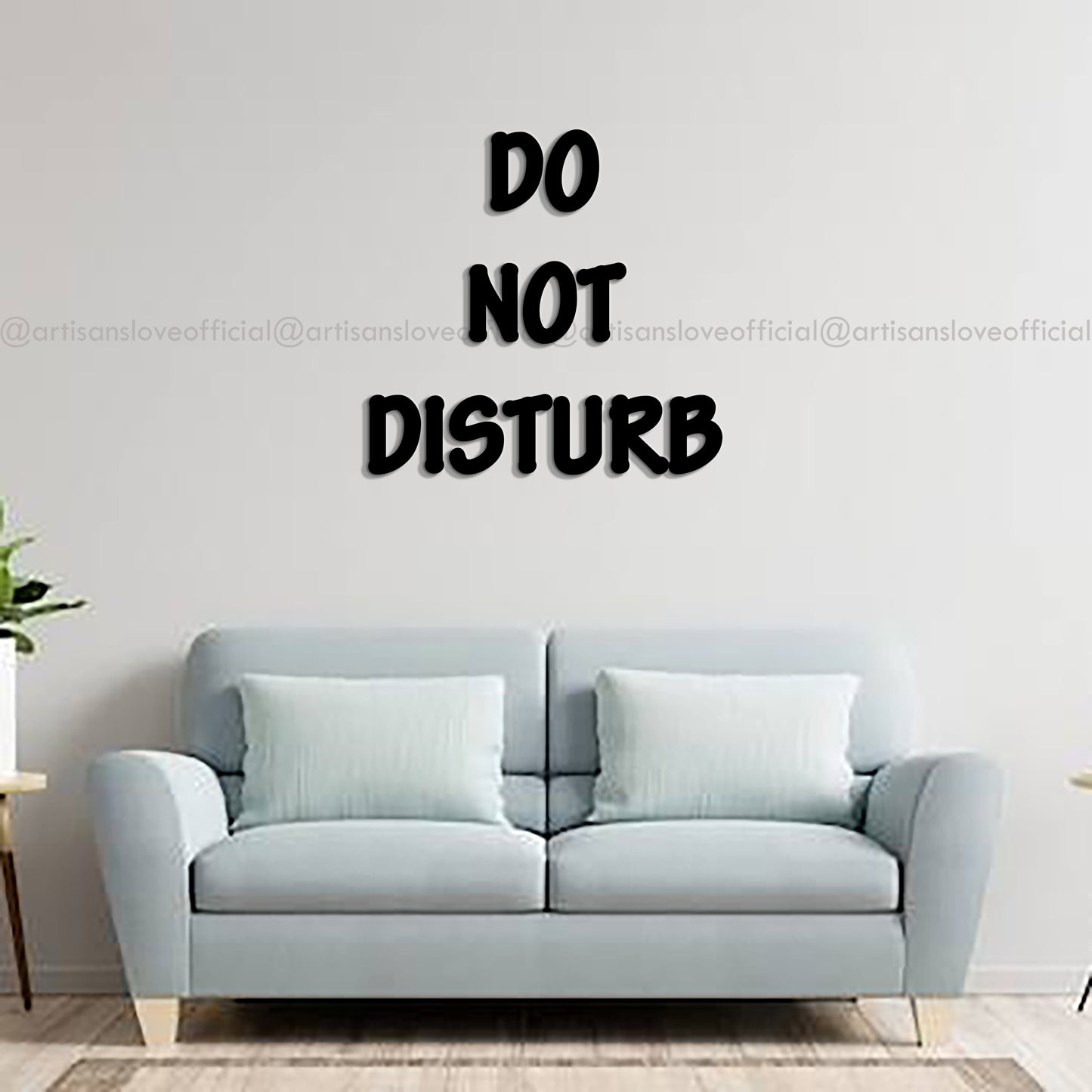 Wooden Wall Art Quotation