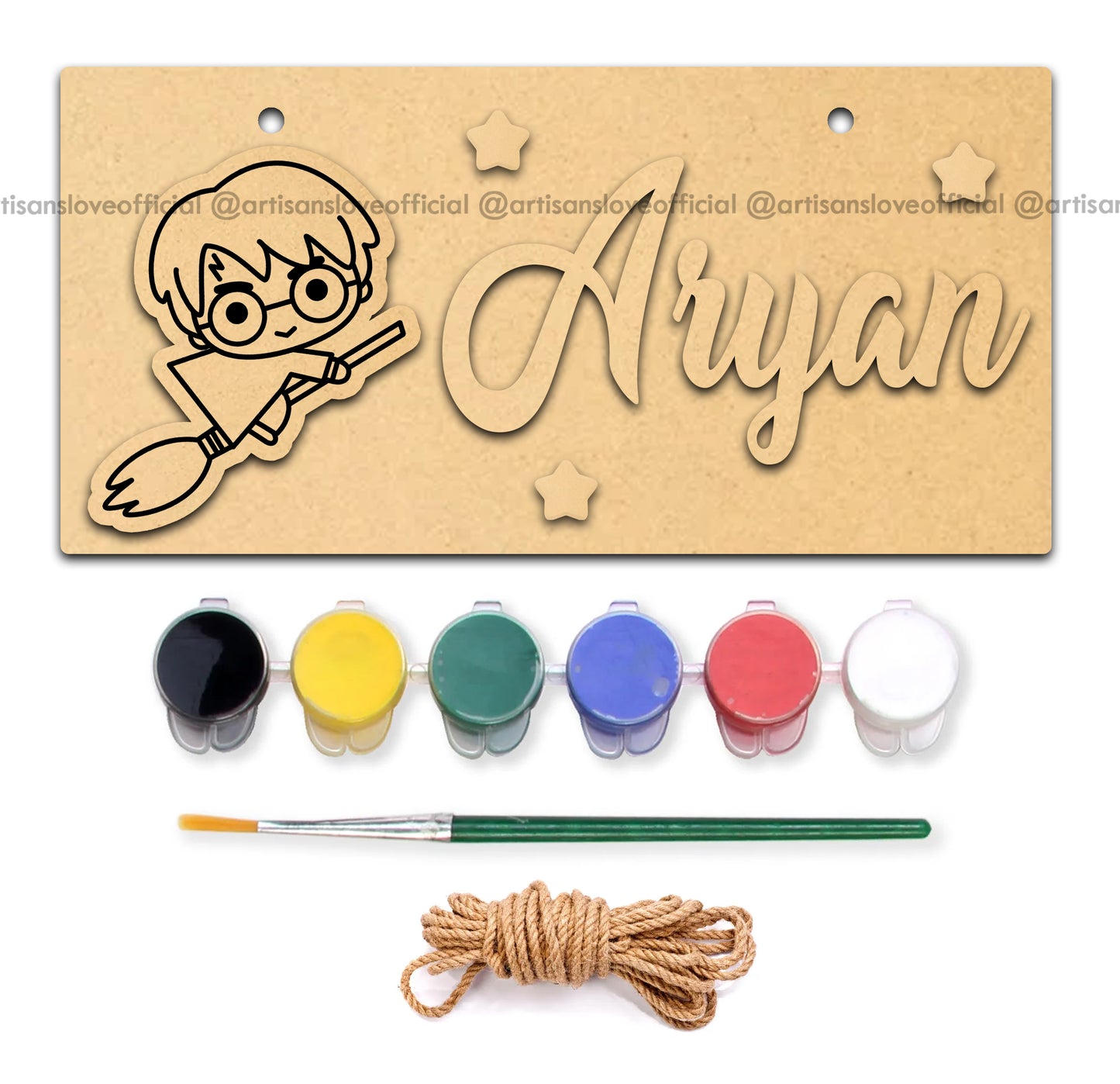 Harry Potter - DIY Name Plate Kit