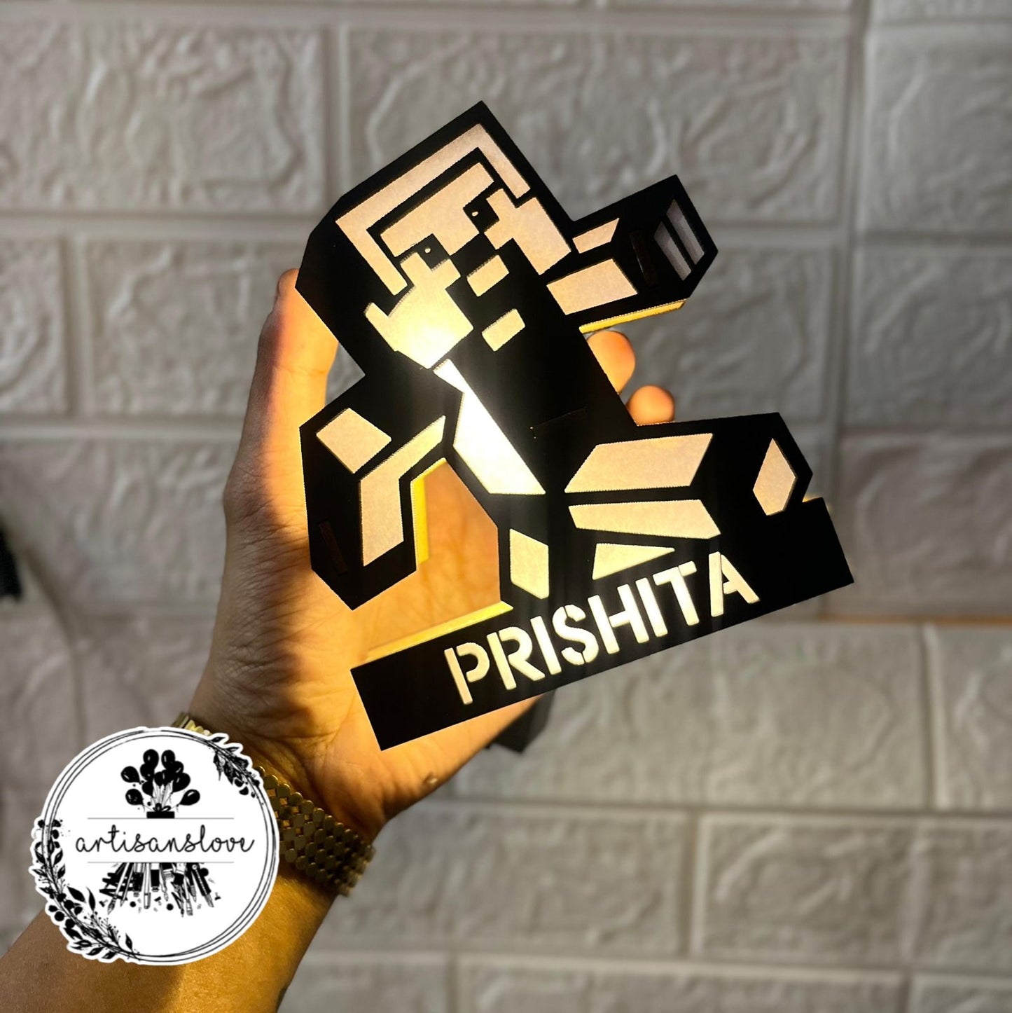 Minecraft Night Lamp