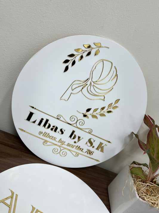 Office Name plate
