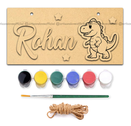 Dino - DIY Name Plate Kit