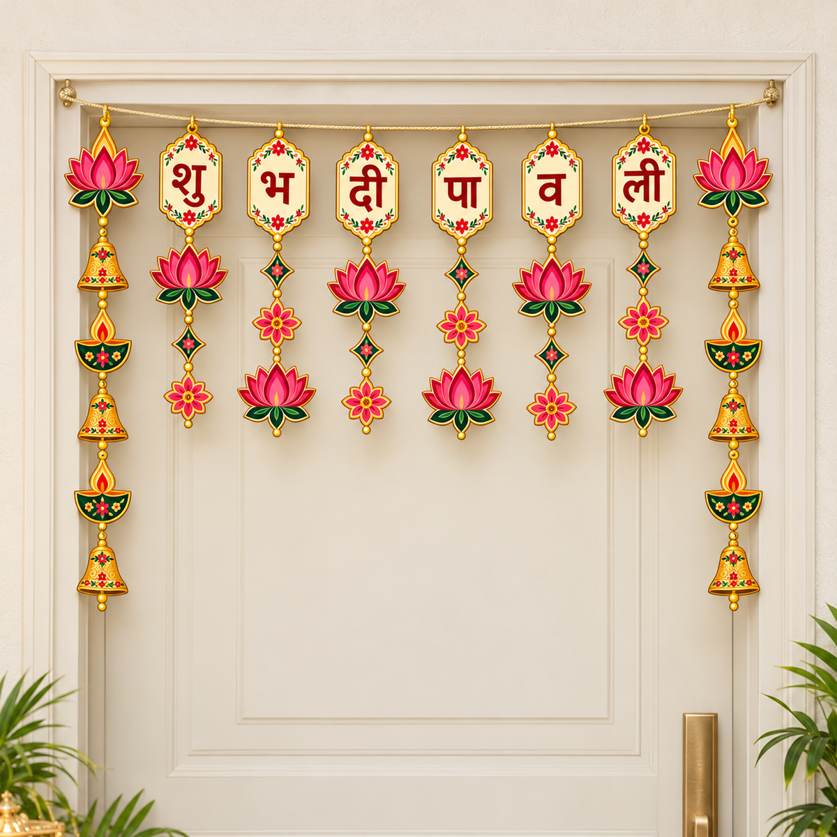 Shubh Dipawali Bandhanwar | Large | With Changeable Designs