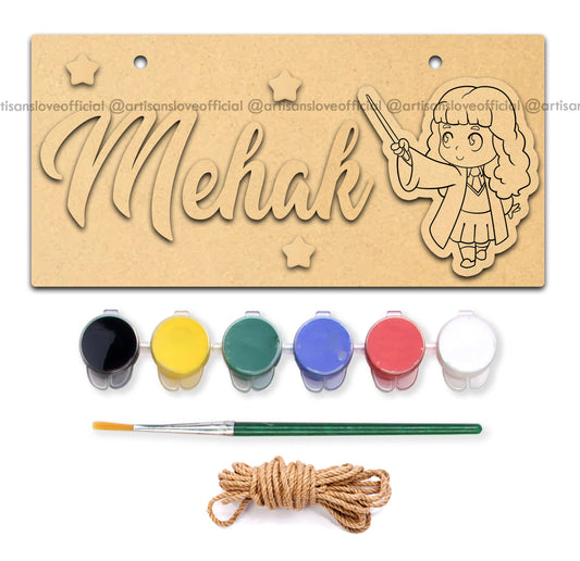 Hermione- DIY Name Plate Kit