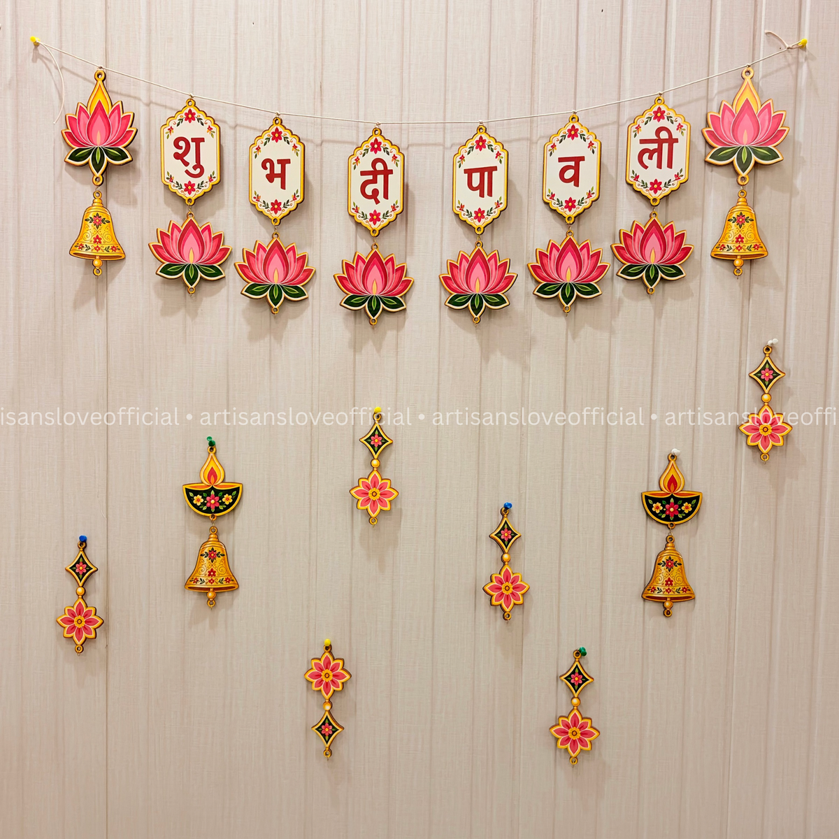 Shubh Dipawali Bandhanwar | Large | With Changeable Designs