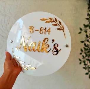 Acrylic Name plate