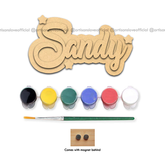 3D Name - DIY Name Plate Kit
