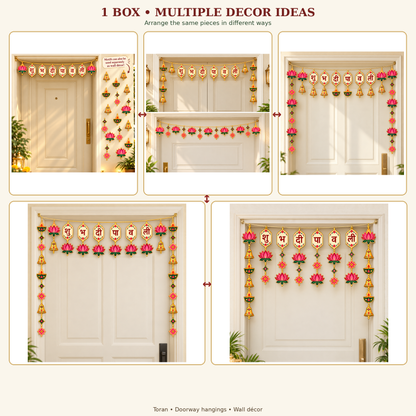 Shubh Dipawali Bandhanwar | Large | With Changeable Designs